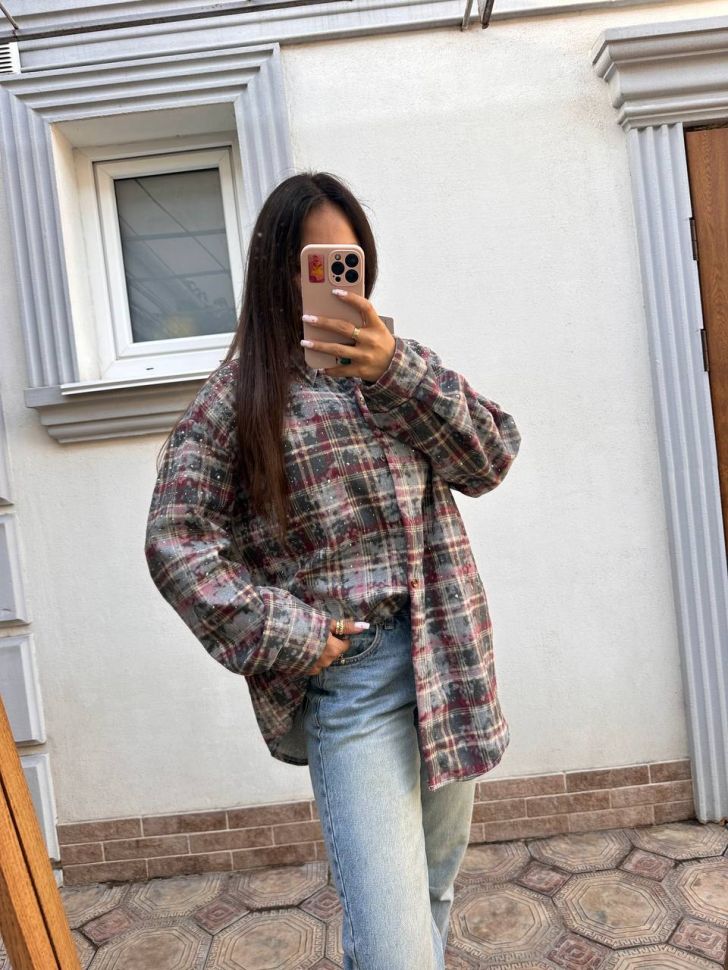Сорочка Розмір: oversize S14001