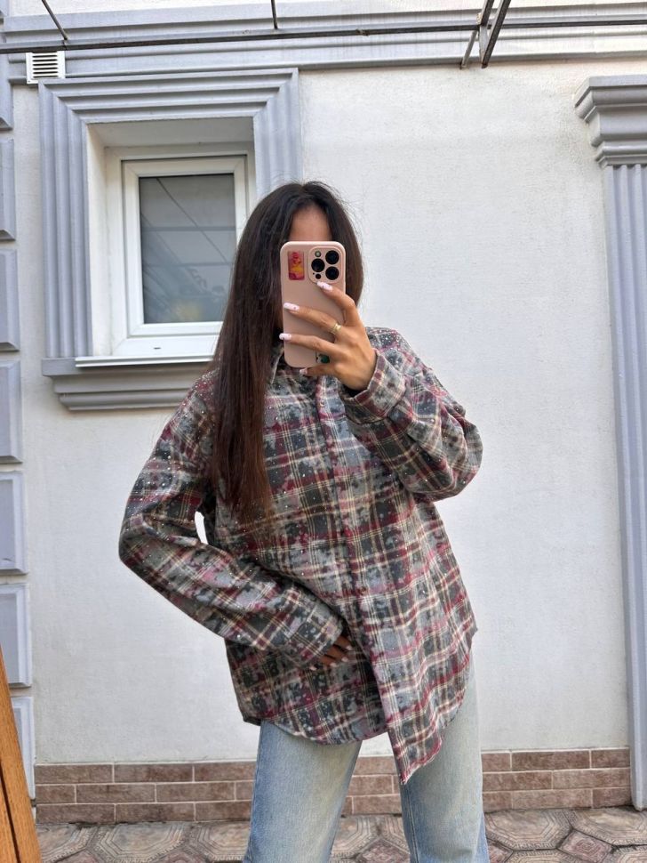 Сорочка Розмір: oversize S14001