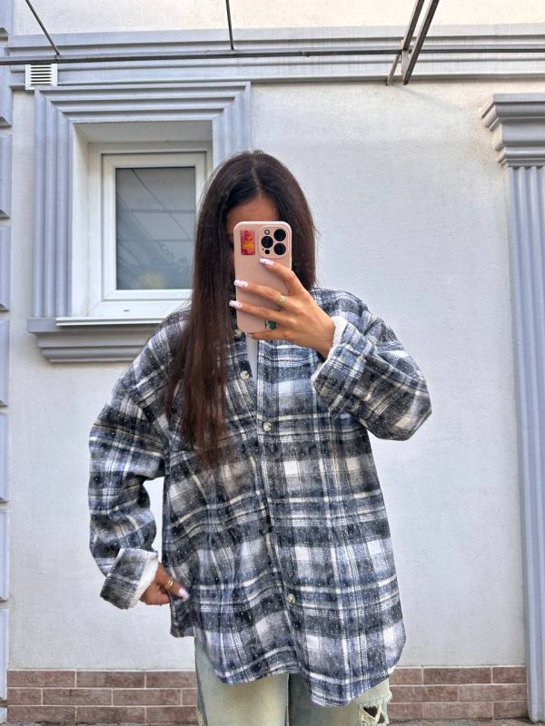 Сорочка Розмір: oversize S14002
