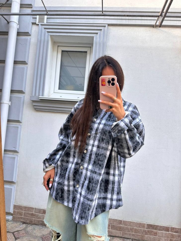 Сорочка Розмір: oversize S14002