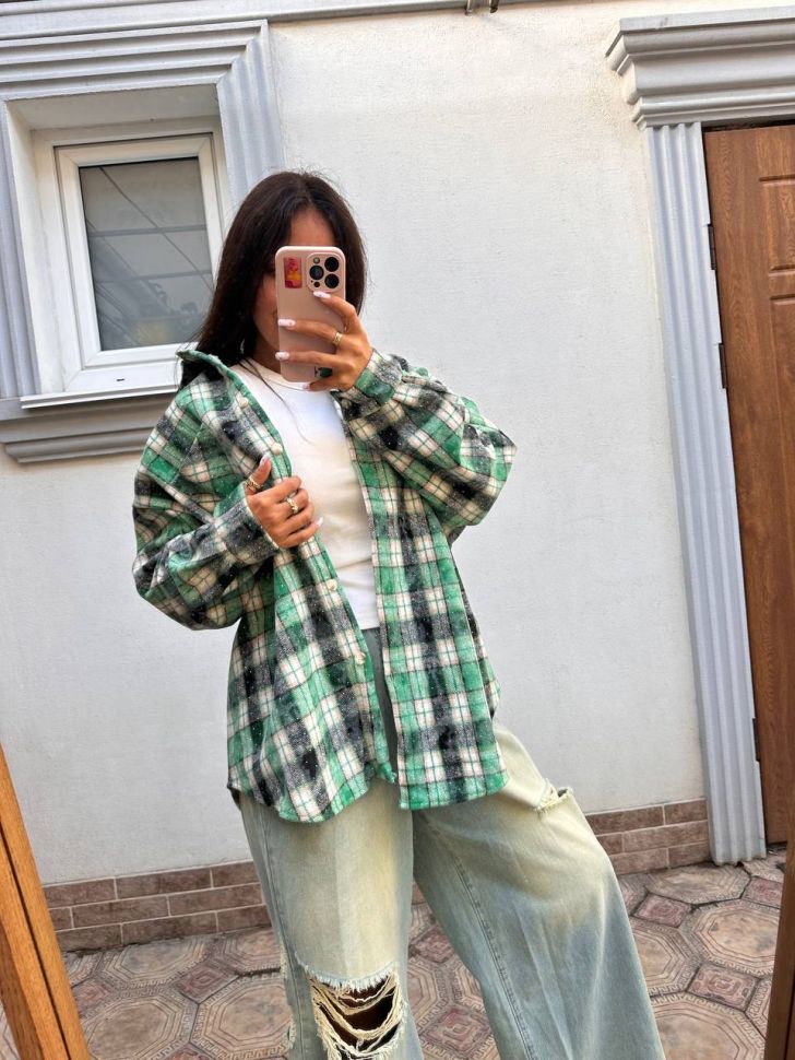 Сорочка Розмір: oversize S14002