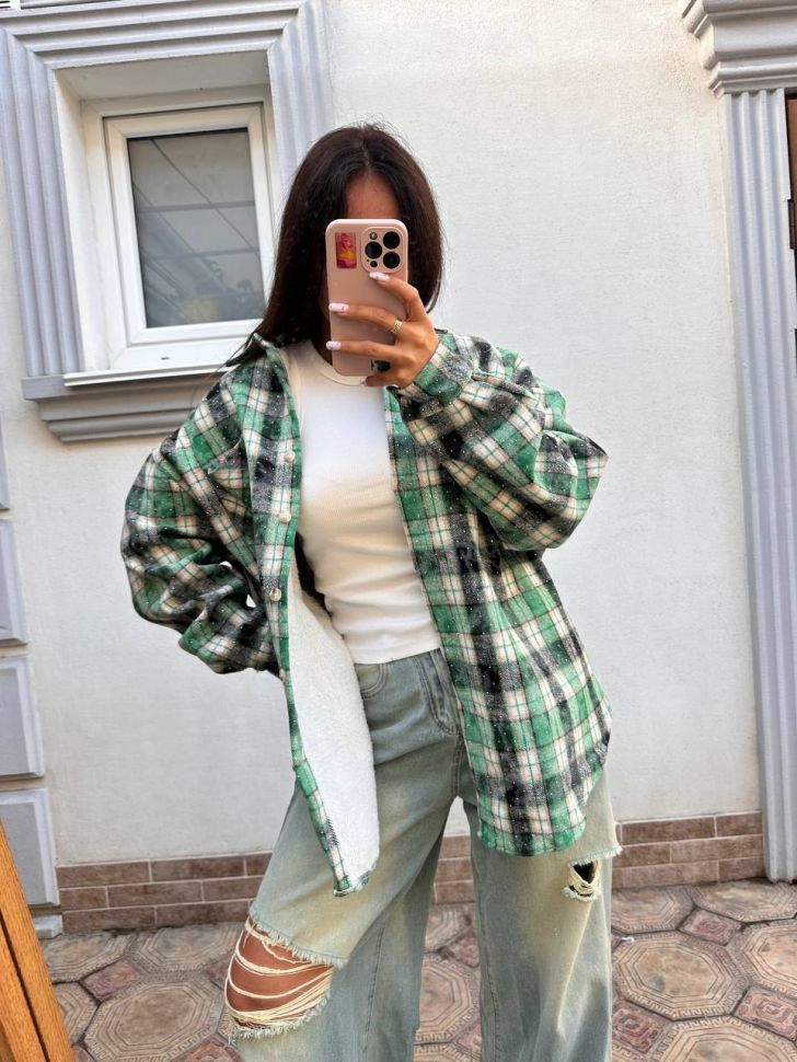 Сорочка Розмір: oversize S14002