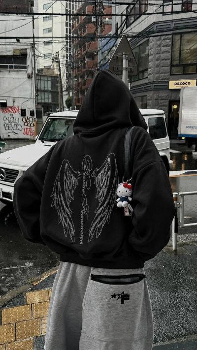 Худі Розмір: 42-48 OVERSIZE S13803