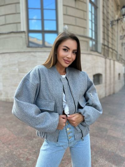 Бомбер Розмір: S-M, L-XL S4605