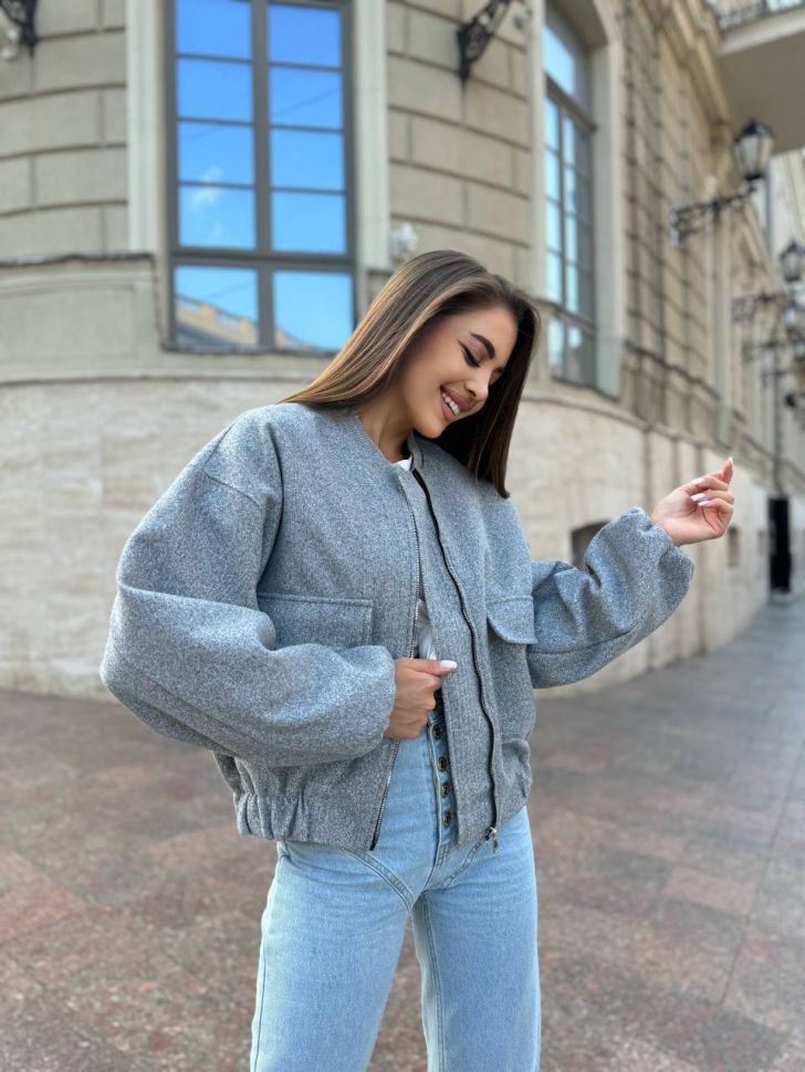 Бомбер Розмір: S-M, L-XL S4605