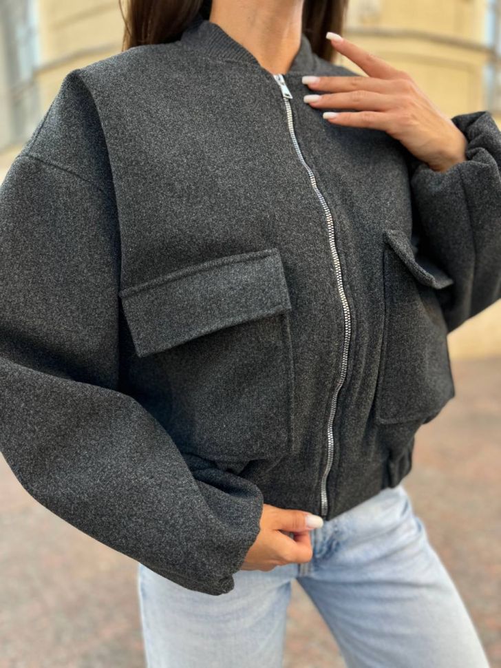 Бомбер Розмір: S-M, L-XL S4605