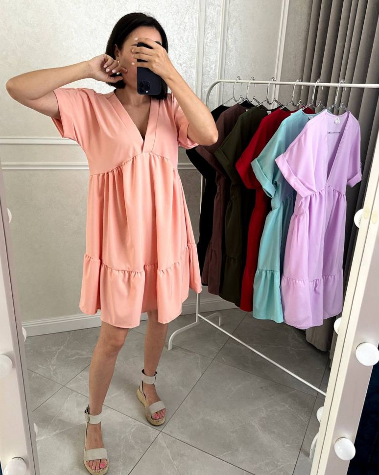 Сукня Розмір: 42/46 48/52 54/58 S802