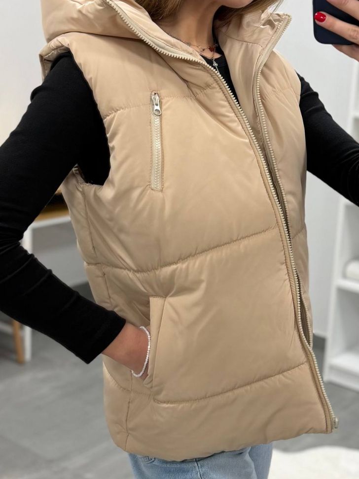 Жилетка Розмір: 42-44, 46-48, 50-52 S6906