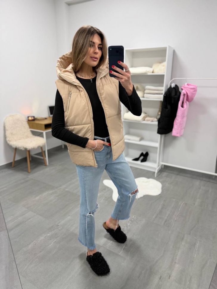 Жилетка Розмір: 42-44, 46-48, 50-52 S6906