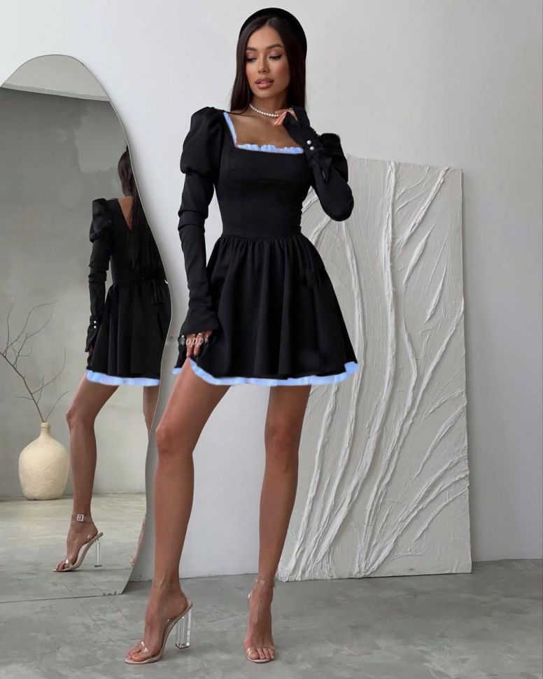 Сукня Розмір: 42-44, 46-48 S1004