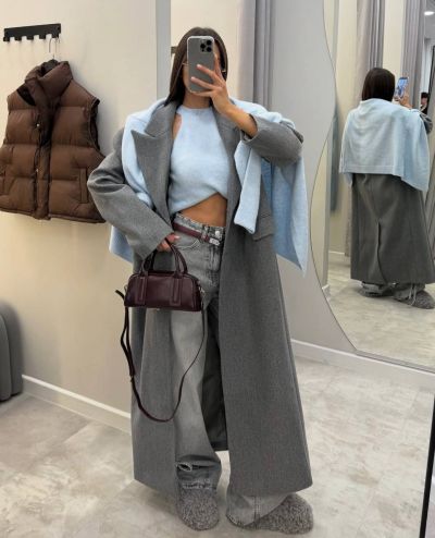 Пальто Розмір: 42-44, 46-48 S2612