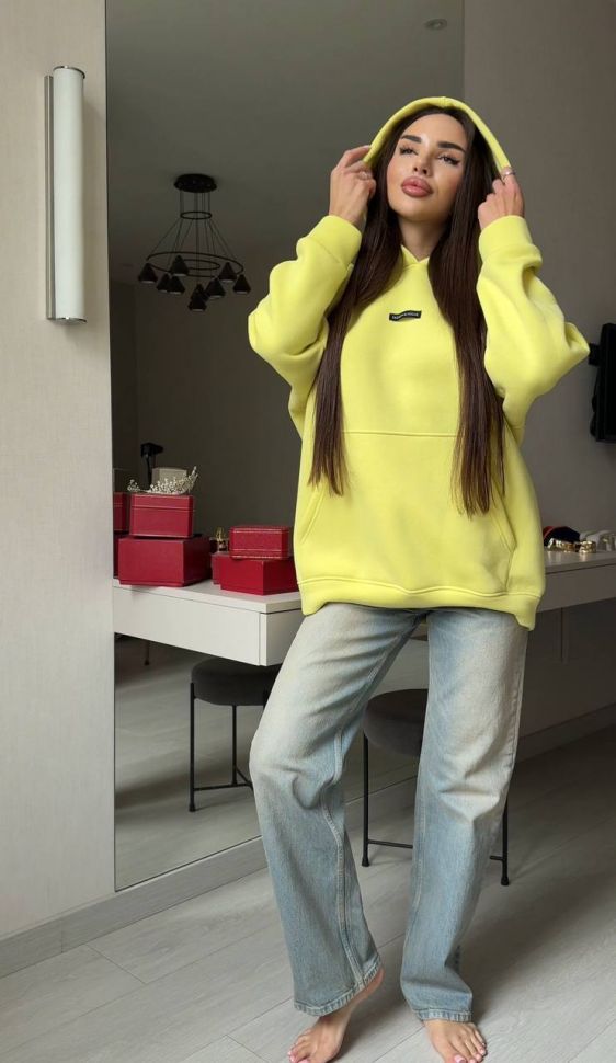 Худі Розмір: 42-48 oversized S3613