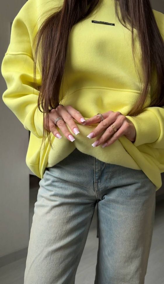 Худі Розмір: 42-48 oversized S3613