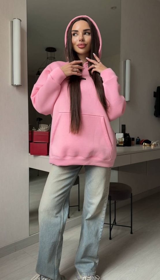 Худі Розмір: 42-48 oversized S3613