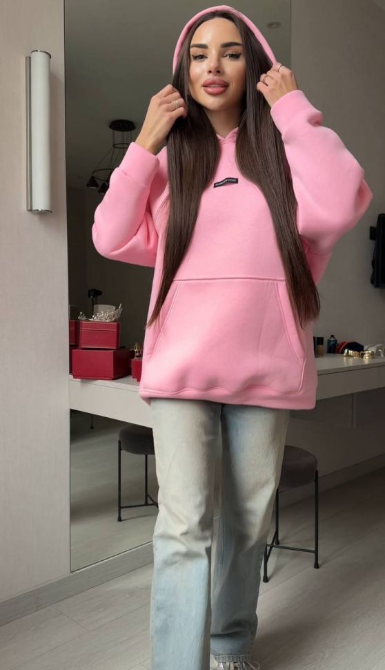 Худі Розмір: 42-48 oversized S3613