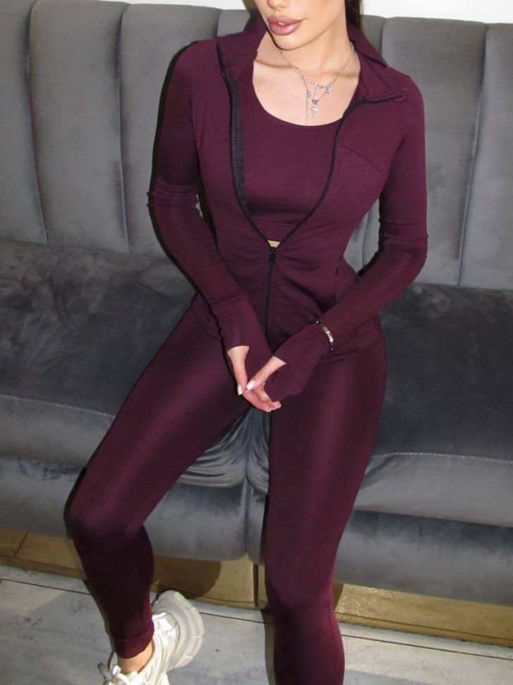 Термо комплект 3в1 (майстерка+топ+легінси) S4012